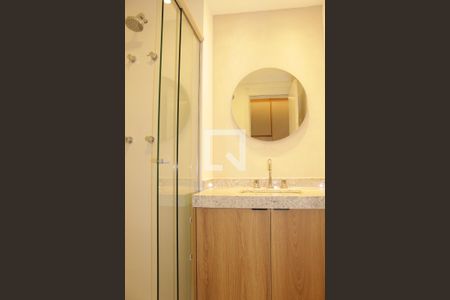 Banheiro de kitnet/studio à venda com 1 quarto, 32m² em Consolação, São Paulo