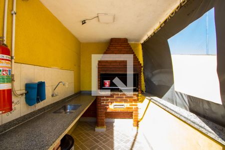 Área comum - Churrasqueira de apartamento para alugar com 2 quartos, 86m² em Vila Humaita, Santo André