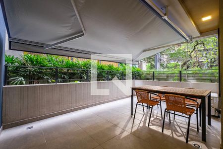 Studio - Varanda de kitnet/studio para alugar com 1 quarto, 39m² em Sumarezinho, São Paulo