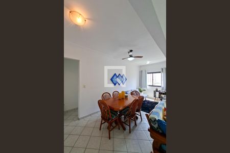Sala de apartamento para alugar com 3 quartos, 110m² em Aviação, Praia Grande