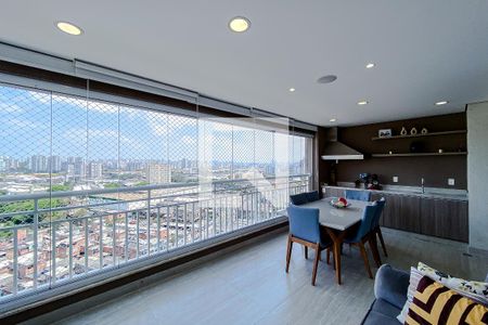 Varanda de apartamento à venda com 3 quartos, 101m² em Vila Prudente, São Paulo