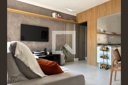 Sala de apartamento à venda com 2 quartos, 53m² em Paulicéia, São Bernardo do Campo