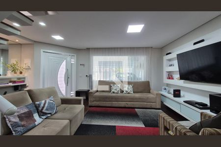 Sala de casa à venda com 3 quartos, 214m² em Vila Homero Thon, Santo André