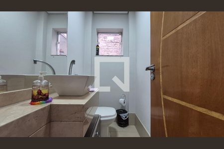 Lavabo de casa à venda com 3 quartos, 214m² em Vila Homero Thon, Santo André