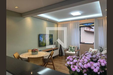 Sala de apartamento à venda com 2 quartos, 66m² em Vila Campesina, Osasco