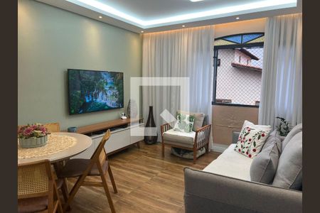 Sala de apartamento à venda com 2 quartos, 66m² em Vila Campesina, Osasco