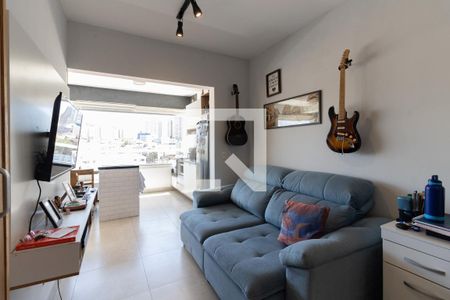 Sala de apartamento à venda com 1 quarto, 41m² em Vila Dom Pedro I, São Paulo