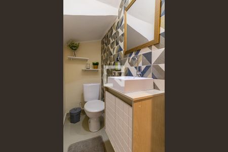 Lavabo de casa de condomínio à venda com 2 quartos, 123m² em Burgo Paulista, São Paulo