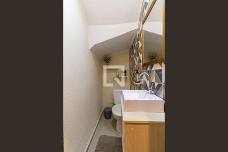 Lavabo de casa de condomínio à venda com 2 quartos, 123m² em Burgo Paulista, São Paulo