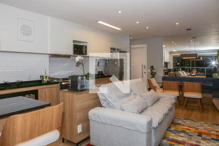 Sala de apartamento à venda com 2 quartos, 69m² em Vila Romana, São Paulo