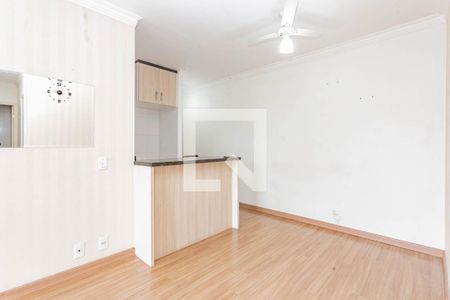 Sala/Cozinha de apartamento à venda com 2 quartos, 65m² em Vila Caraguata, São Paulo
