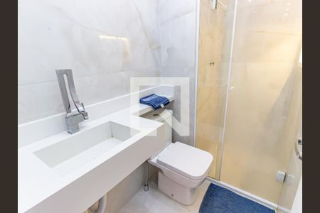 Banheiro de apartamento para alugar com 1 quarto, 38m² em Vila Invernada, São Paulo