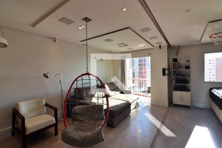 Sala  de apartamento para alugar com 1 quarto, 64m² em Baeta Neves, São Bernardo do Campo