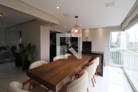 Sacada de apartamento à venda com 3 quartos, 132m² em Tatuapé, São Paulo