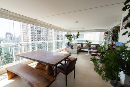 Varanda de apartamento à venda com 3 quartos, 181m² em Paraíso, São Paulo