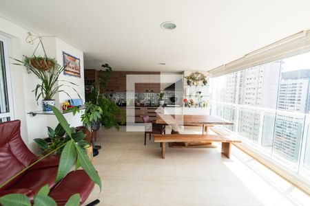 Varanda de apartamento à venda com 3 quartos, 181m² em Paraíso, São Paulo