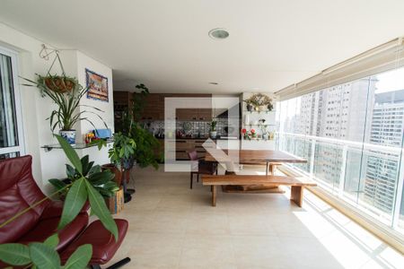 Varanda de apartamento à venda com 3 quartos, 181m² em Paraíso, São Paulo