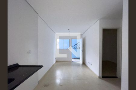 Sala/Cozinha de apartamento para alugar com 2 quartos, 43m² em Jardim Helian, São Paulo