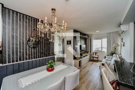 Sala de apartamento para alugar com 2 quartos, 64m² em São Sebastião, Porto Alegre