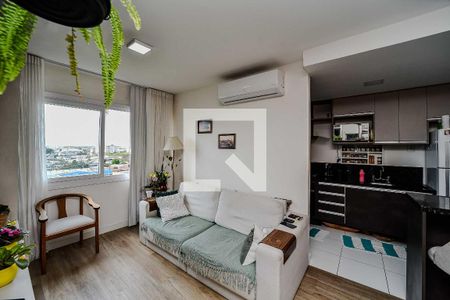 Sala de apartamento para alugar com 2 quartos, 64m² em São Sebastião, Porto Alegre