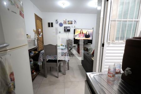 Cozinha de apartamento à venda com 2 quartos, 52m² em Jardim Ana Maria, Santo André