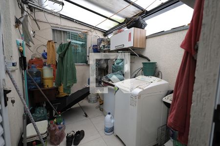 Área de Serviço de apartamento à venda com 2 quartos, 52m² em Jardim Ana Maria, Santo André