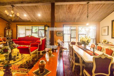 Sala de casa de condomínio para alugar com 3 quartos, 413m² em Residencial Seis (alphaville), Santana de Parnaíba