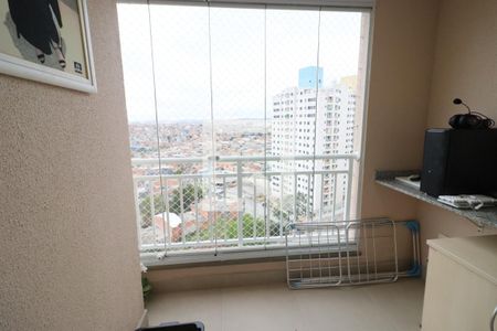 Varanda da Sala de apartamento à venda com 2 quartos, 48m² em Santa Maria, Osasco