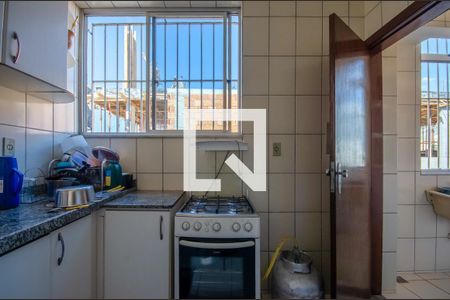 Cozinha de apartamento à venda com 3 quartos, 86m² em Paquetá, Belo Horizonte