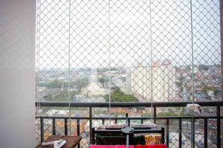 Varanda da Sala de apartamento à venda com 2 quartos, 52m² em Jardim Recanto, Diadema