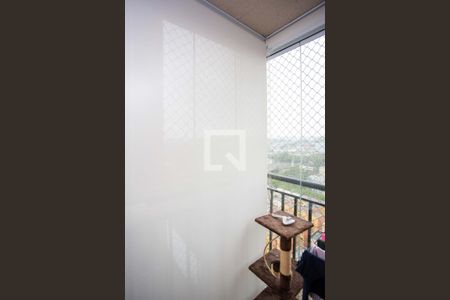 Varanda da Sala de apartamento à venda com 2 quartos, 52m² em Jardim Recanto, Diadema