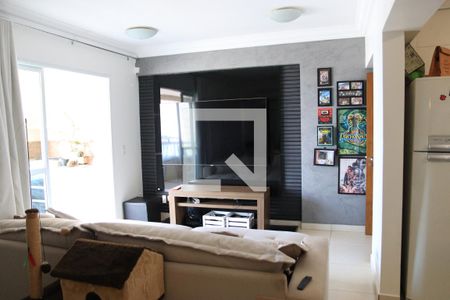 Sala de apartamento para alugar com 3 quartos, 120m² em Vila Maria Jose, Goiânia