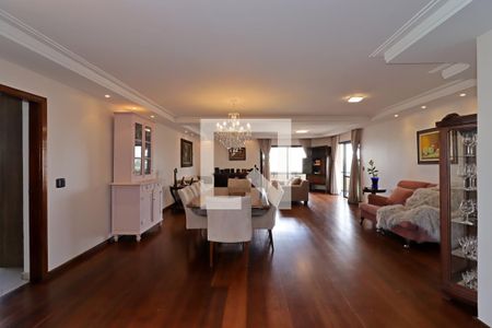 Sala de apartamento à venda com 4 quartos, 210m² em Jardim Bela Vista, Santo André