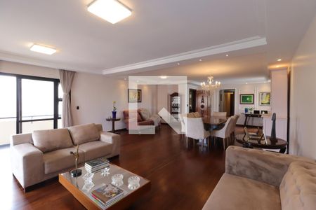 Sala de apartamento à venda com 4 quartos, 210m² em Jardim Bela Vista, Santo André