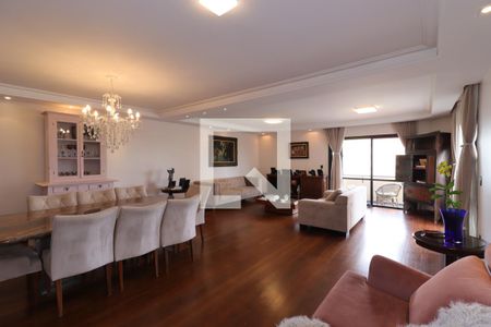 Sala de apartamento à venda com 4 quartos, 210m² em Jardim Bela Vista, Santo André