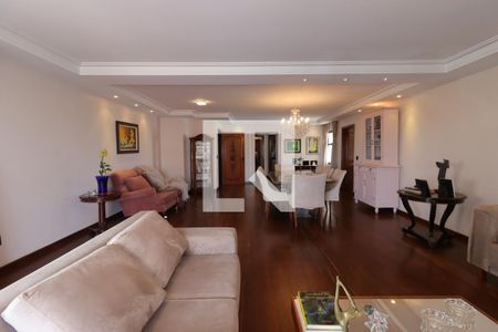 Sala de apartamento à venda com 4 quartos, 210m² em Jardim Bela Vista, Santo André