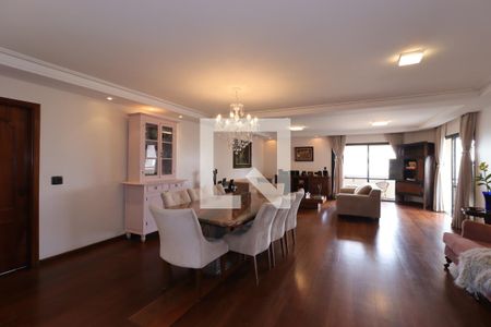 Sala de apartamento à venda com 4 quartos, 210m² em Jardim Bela Vista, Santo André