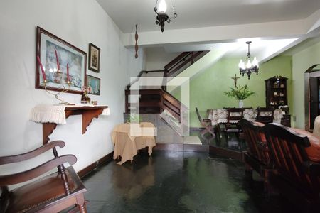 Sala de casa de condomínio à venda com 4 quartos, 330m² em Taquara, Rio de Janeiro