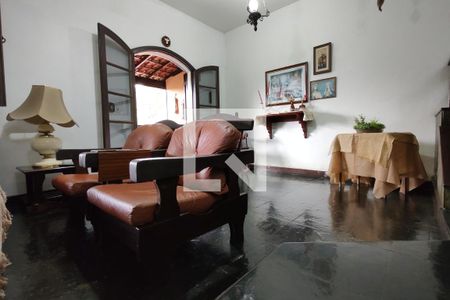 Sala de casa de condomínio à venda com 4 quartos, 330m² em Taquara, Rio de Janeiro