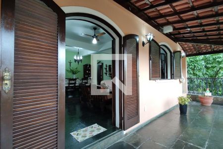 Varanda de casa de condomínio à venda com 4 quartos, 330m² em Taquara, Rio de Janeiro