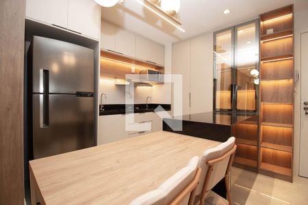 Cozinha e Área de Serviço de kitnet/studio para alugar com 1 quarto, 36m² em Sqnw, Brasília