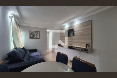 Sala de apartamento à venda com 2 quartos, 67m² em Jardim Guarará, Santo André