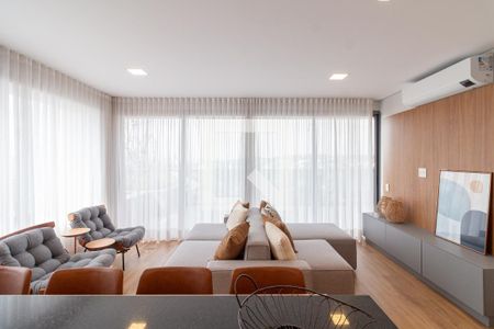 Sala de apartamento à venda com 2 quartos, 77m² em Pinheiros, São Paulo