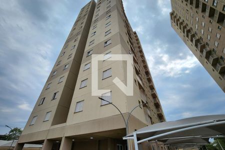 Fachada do bloco de apartamento para alugar com 2 quartos, 57m² em Jardim Nossa Senhora de Fátima, Hortolândia