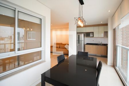 Sala de Jantar de apartamento à venda com 2 quartos, 66m² em Vila Olímpia, São Paulo