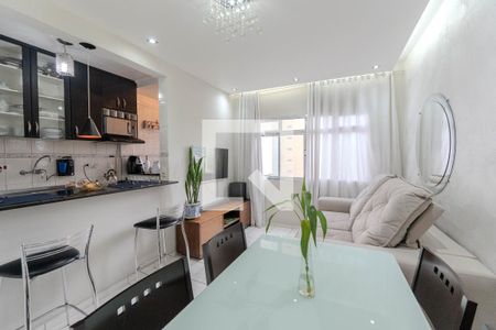 Sala de apartamento à venda com 1 quarto, 56m² em Bela Vista, São Paulo
