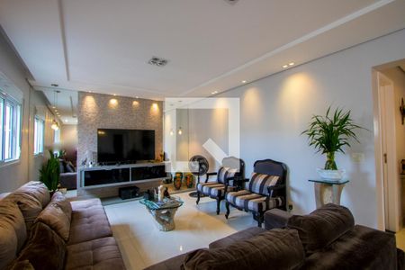 Sala de apartamento à venda com 3 quartos, 180m² em Jardim Bela Vista, Santo André