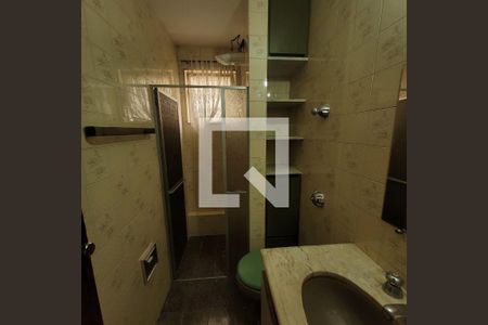 Banheiro da Suíte de apartamento à venda com 3 quartos, 85m² em Santo Antônio, Belo Horizonte