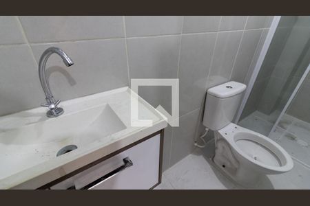 Banheiro social de apartamento para alugar com 1 quarto, 35m² em Vila Rui Barbosa, São Paulo