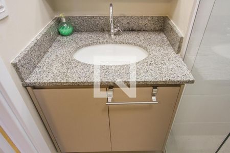 Banheiro de kitnet/studio à venda com 1 quarto, 30m² em Santo Amaro, São Paulo